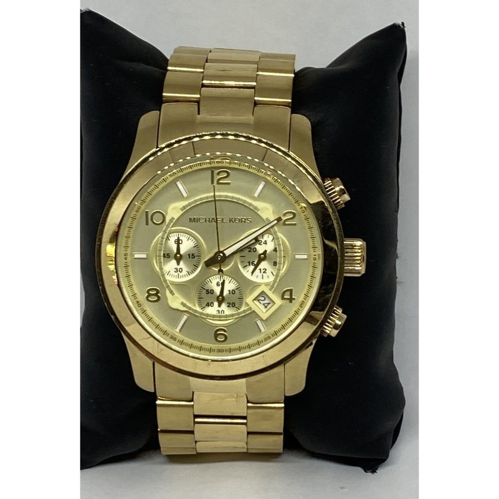 Michael Kors Runway MK8077 Men's Stainless Steel A